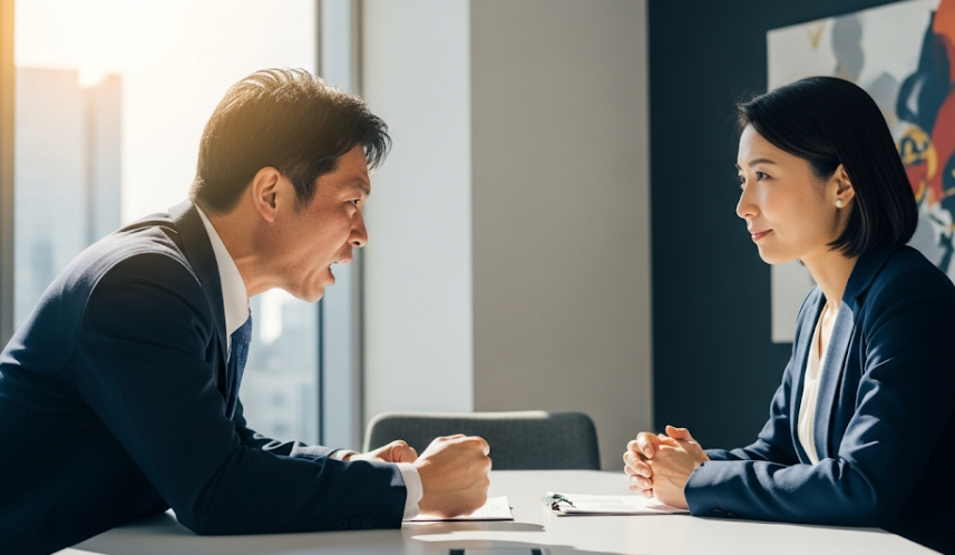 横柄な態度をとる人の心理と末路|職場での賢い対処法