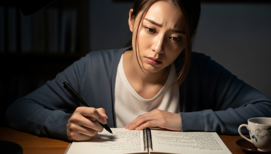 嫌なことノートは逆効果？正しい書き方で心を軽くする方法