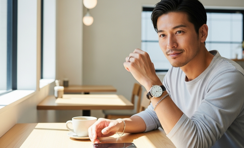 ブレスレットをつける男性心理とは？隠された意味や理由を解説