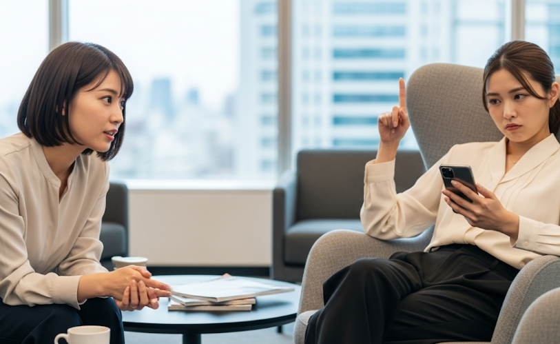 自己中心的な女性の特徴と末路|職場や恋愛での上手な対処法