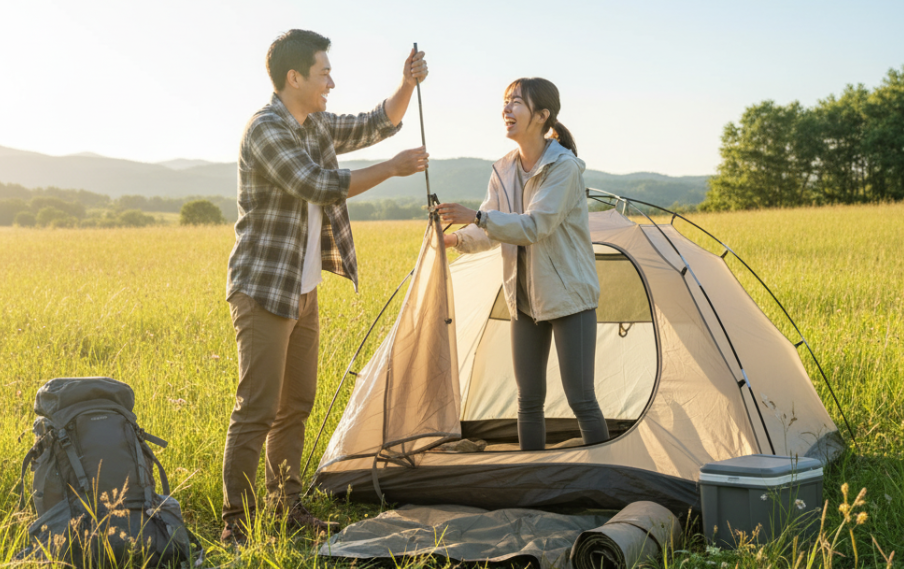 キャンプが好きな人の特徴と恋愛!性格や趣味を徹底解説