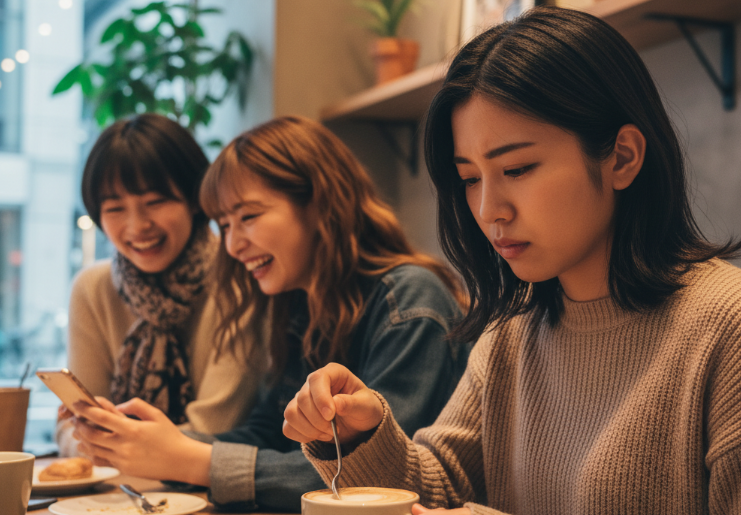 3人グループで一人ぼっち…疎外感の原因と辛い状況を乗り越える対処法