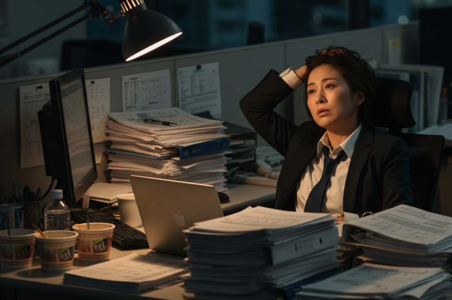 真面目に働く事に疲れたあなたへ。原因と心が楽になる対処法